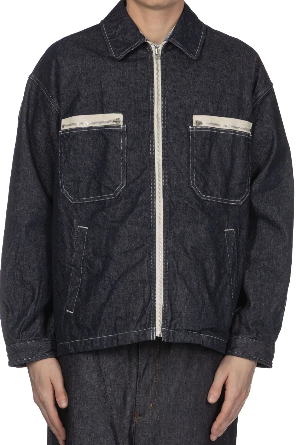 Online Comme Des Garcons Homme Denim Jacket - Indigo