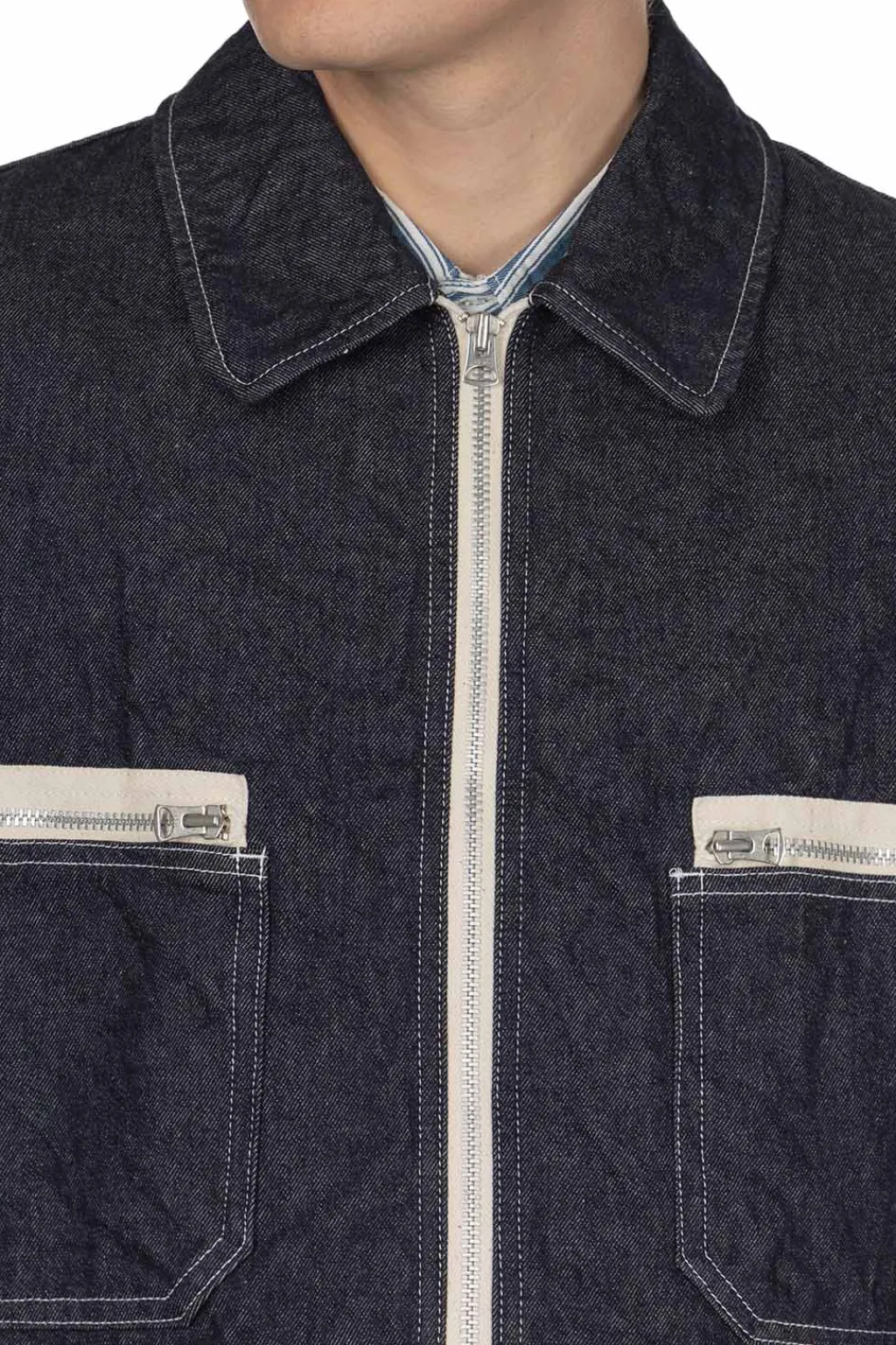 Online Comme Des Garcons Homme Denim Jacket - Indigo