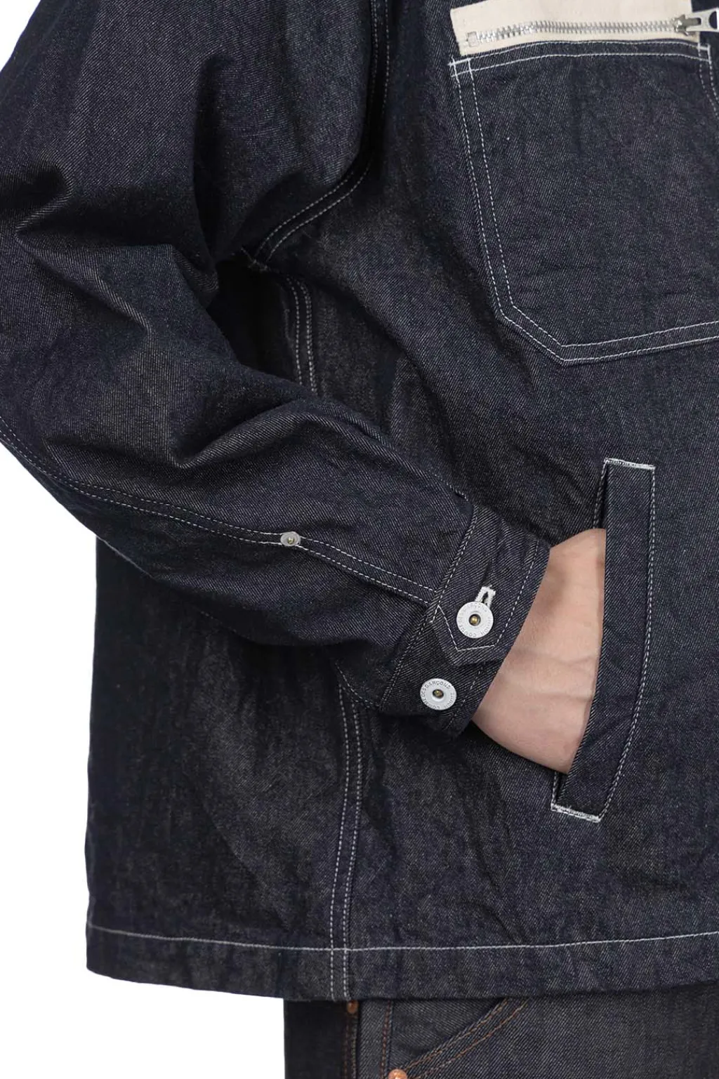 Online Comme Des Garcons Homme Denim Jacket - Indigo