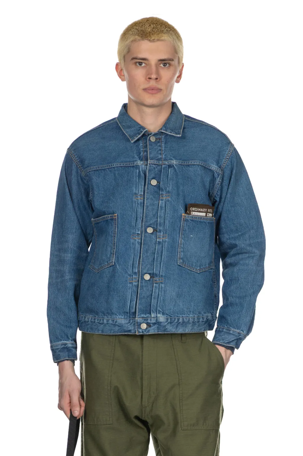 Fashion Ordinary Fits Denim Jacket Type 2nd - Used Wash