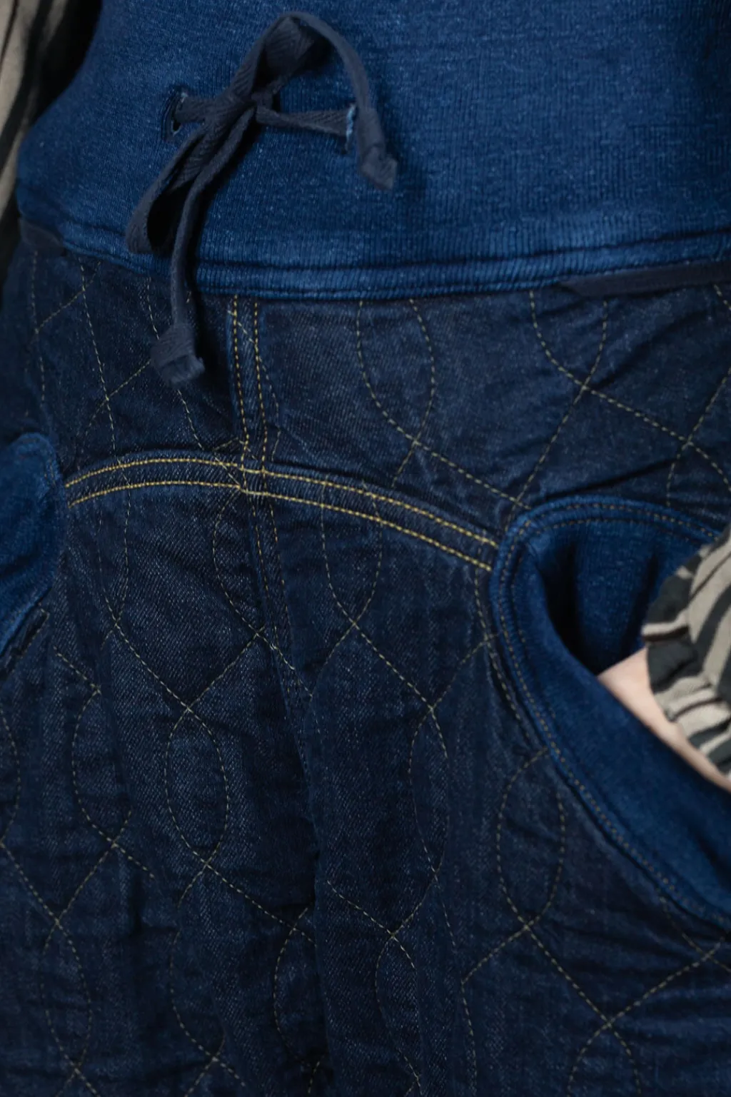 Sale Kapital Denim x Waffle Quilting Sarouel NOUVELLE Pants