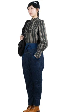 Sale Kapital Denim x Waffle Quilting Sarouel NOUVELLE Pants