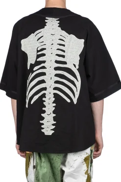 Online Kapital 16/-Densed Jersey Baseball Shirt (BONE) - Black