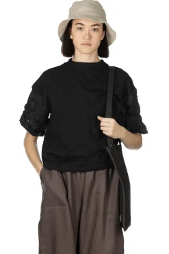 Outlet Nachukara Docking Sleeve Pullover - Black
