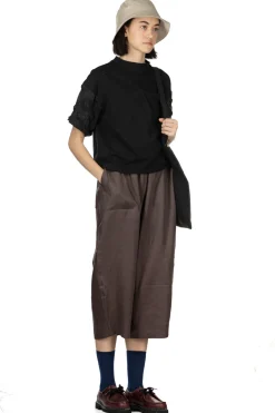 Outlet Nachukara Docking Sleeve Pullover - Black