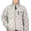 Outlet Kapital DO-GI SASHIKO BOA Fleece Reversible Blouson - Natural