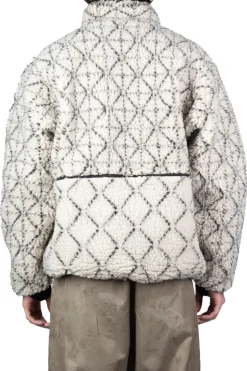 New Kapital DO-GI SASHIKO BOA Fleece Reversible Blouson - Natural