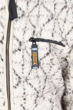 Outlet Kapital DO-GI SASHIKO BOA Fleece Reversible Blouson - Natural