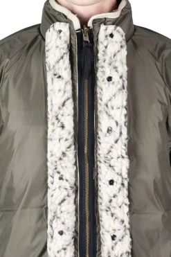 New Kapital DO-GI SASHIKO BOA Fleece Reversible Blouson - Natural