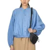 Discount Manon Dolman Sleeve Short Shirt - Blue