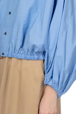 Discount Manon Dolman Sleeve Short Shirt - Blue