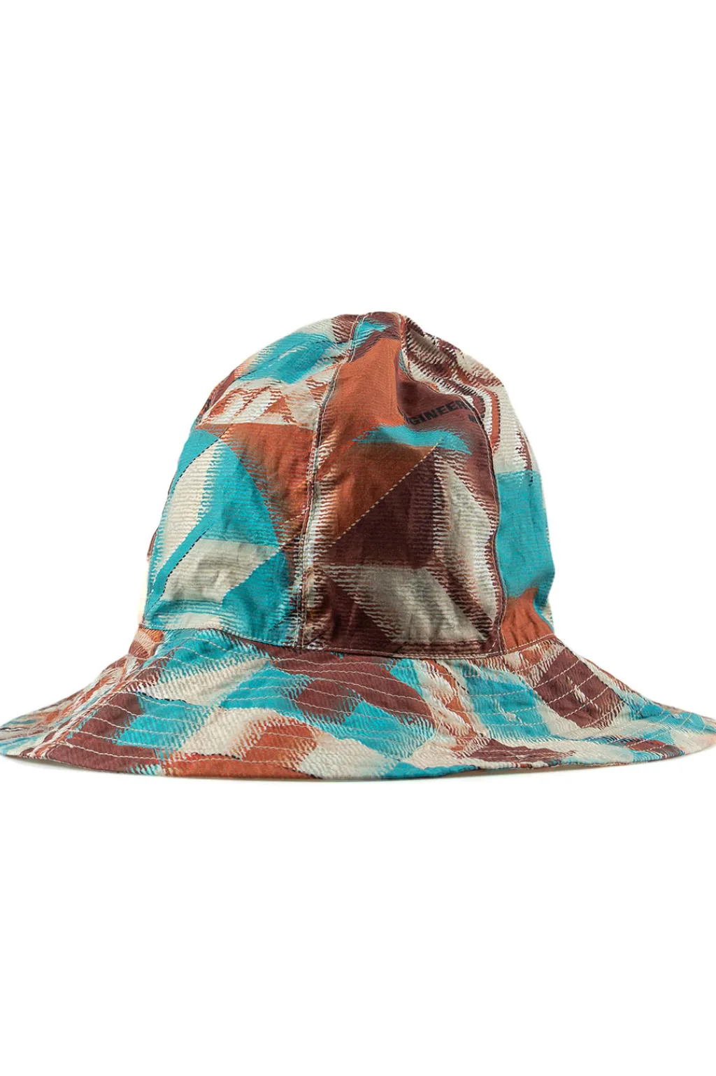 Online Engineered Garments Dome Hat - Blue Cotton Islamic Tile Print