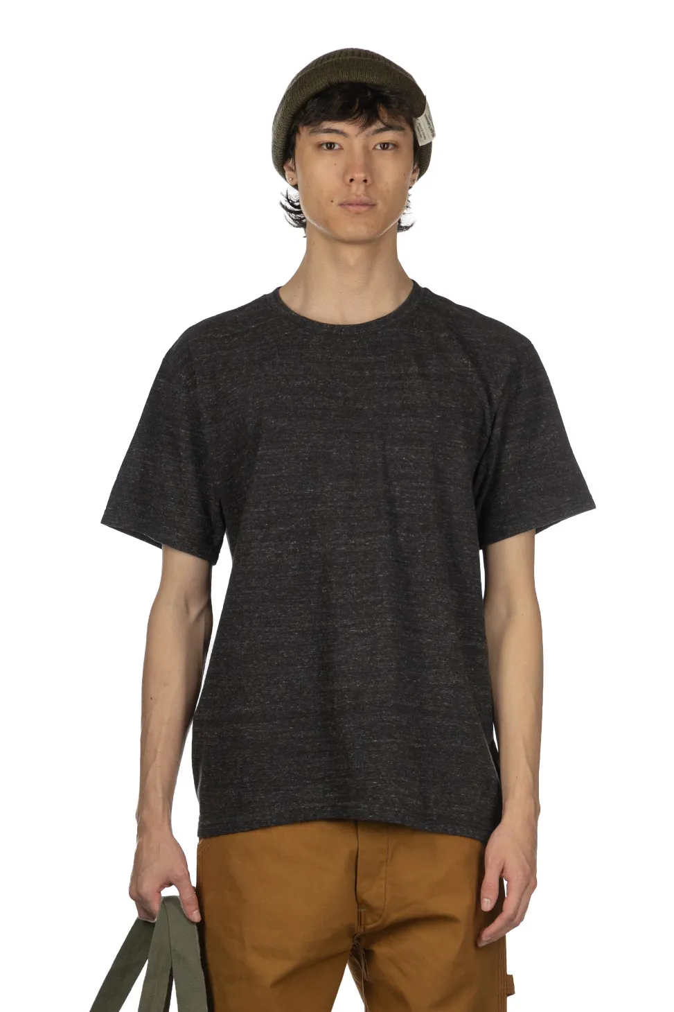 Sale FilMelange DOS - Short Sleeve Tee - Black Melange