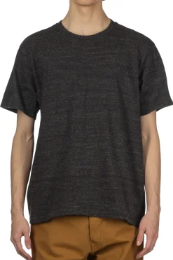 Sale FilMelange DOS - Short Sleeve Tee - Black Melange