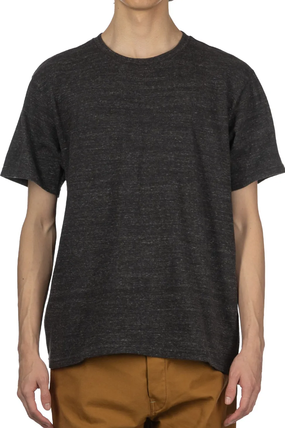 Sale FilMelange DOS - Short Sleeve Tee - Black Melange