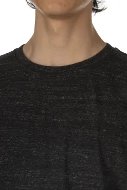 Sale FilMelange DOS - Short Sleeve Tee - Black Melange