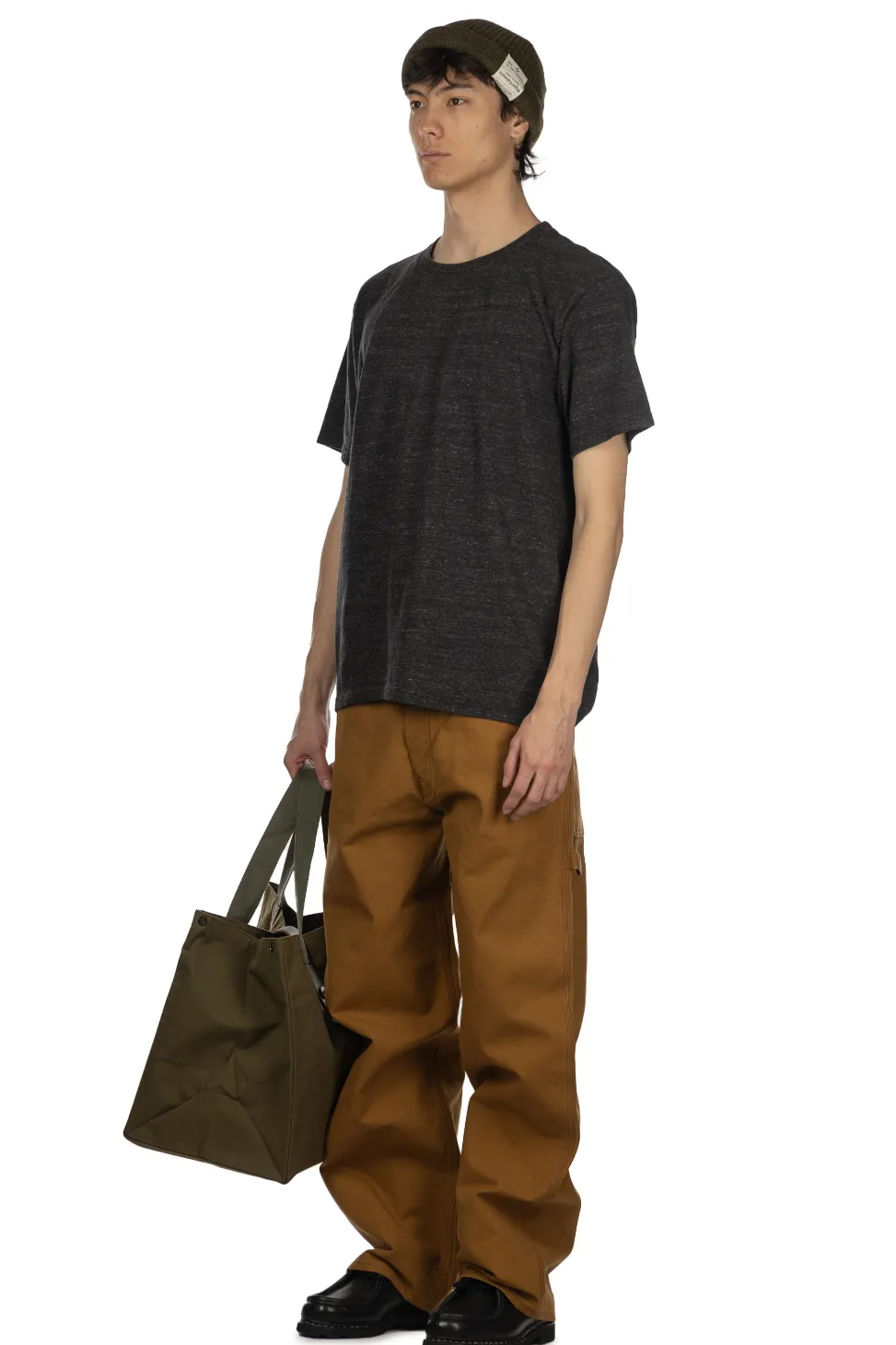 Sale FilMelange DOS - Short Sleeve Tee - Black Melange
