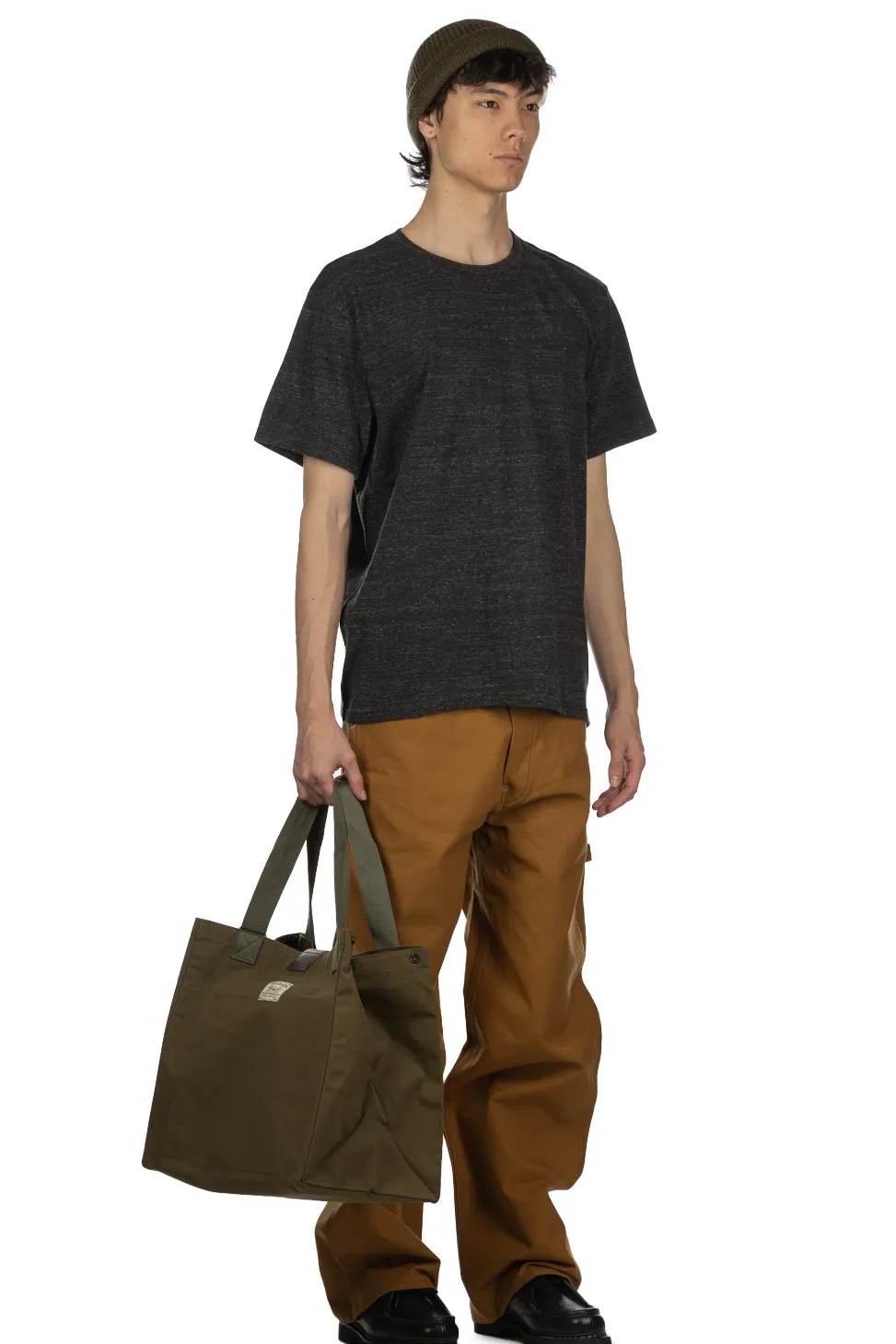 Sale FilMelange DOS - Short Sleeve Tee - Black Melange