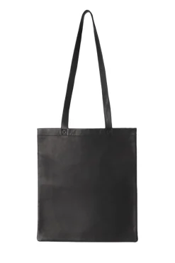 New Aeta Double Faced Flat Tote Medium - Black