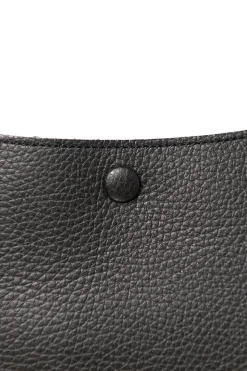 Sale MARROW LEATHER Double Faced Shopper - Black