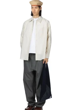 Hot LEMAIRE Double Pocket LS Shirt - Pale Mastic