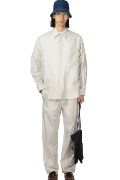 Hot LEMAIRE Double Pocket LS Shirt - Pale Mastic