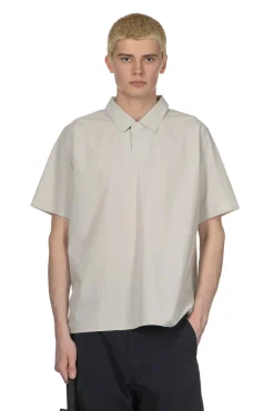 Clearance Veilance Dromos Tech Polo Shirt - Dark Cocoon