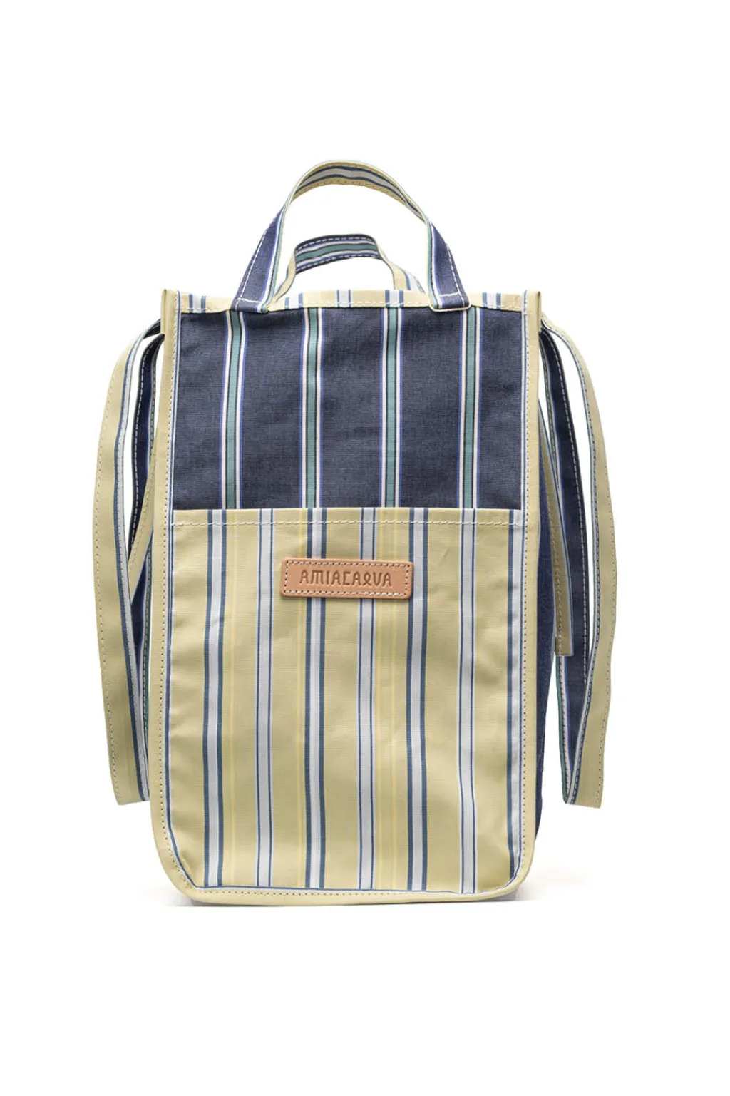Fashion amiacalva Easy Bag M - Yellow Navy