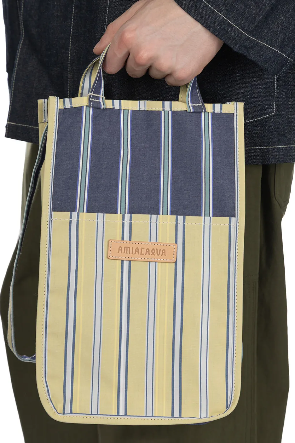 Best amiacalva Easy Bag M - Yellow Navy