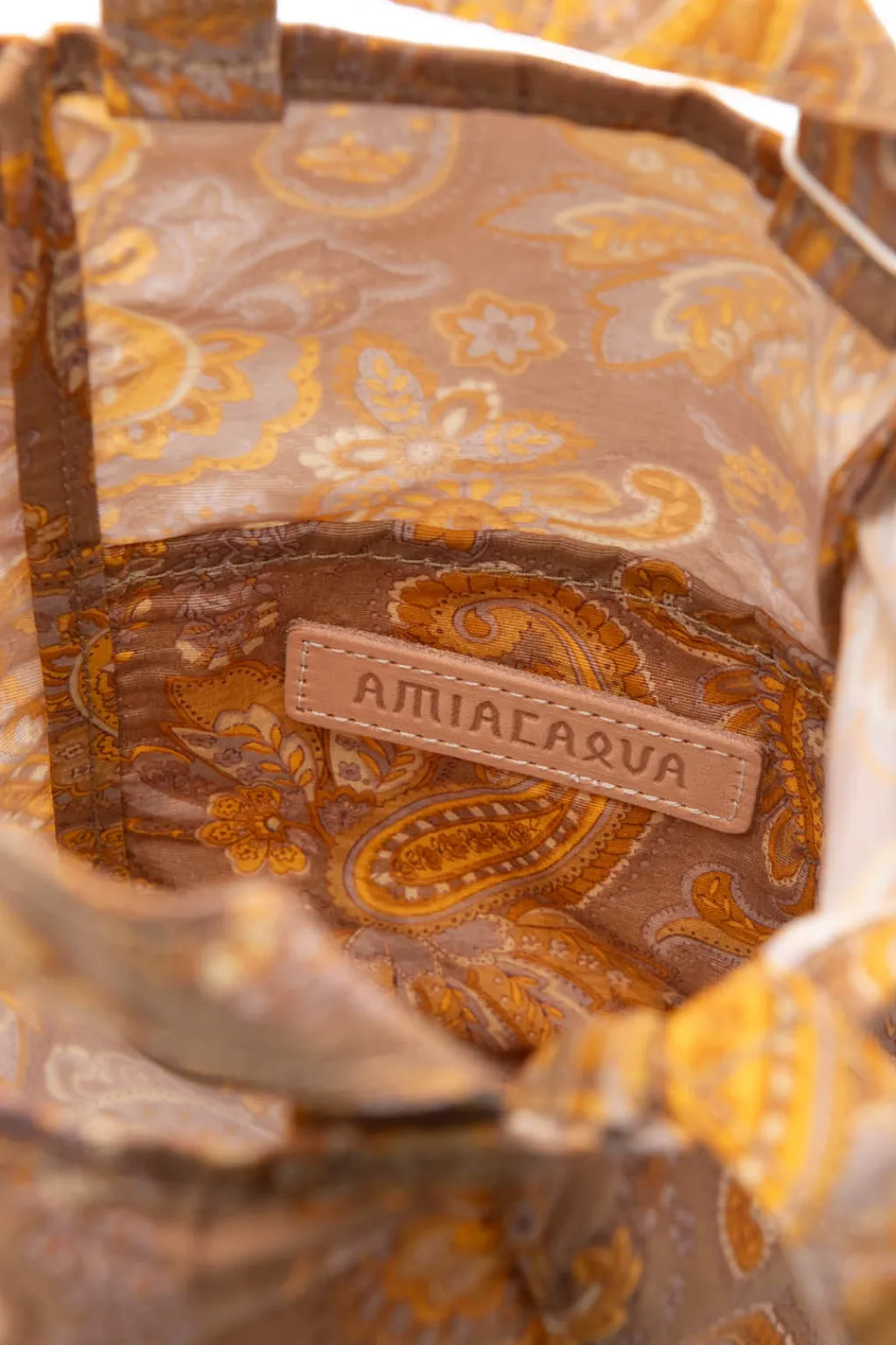 Clearance amiacalva Easy Bag S - Paisley Gold