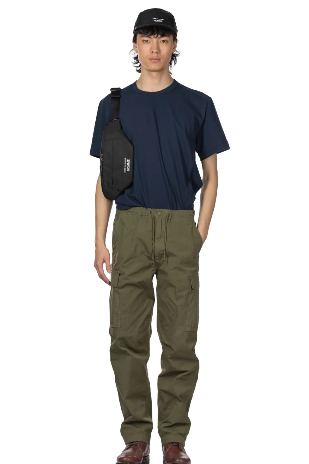 Sale OrSlow Easy Cargo Pants - Army Green