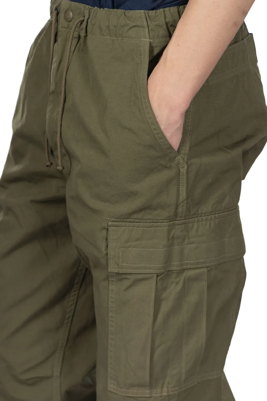 Sale OrSlow Easy Cargo Pants - Army Green