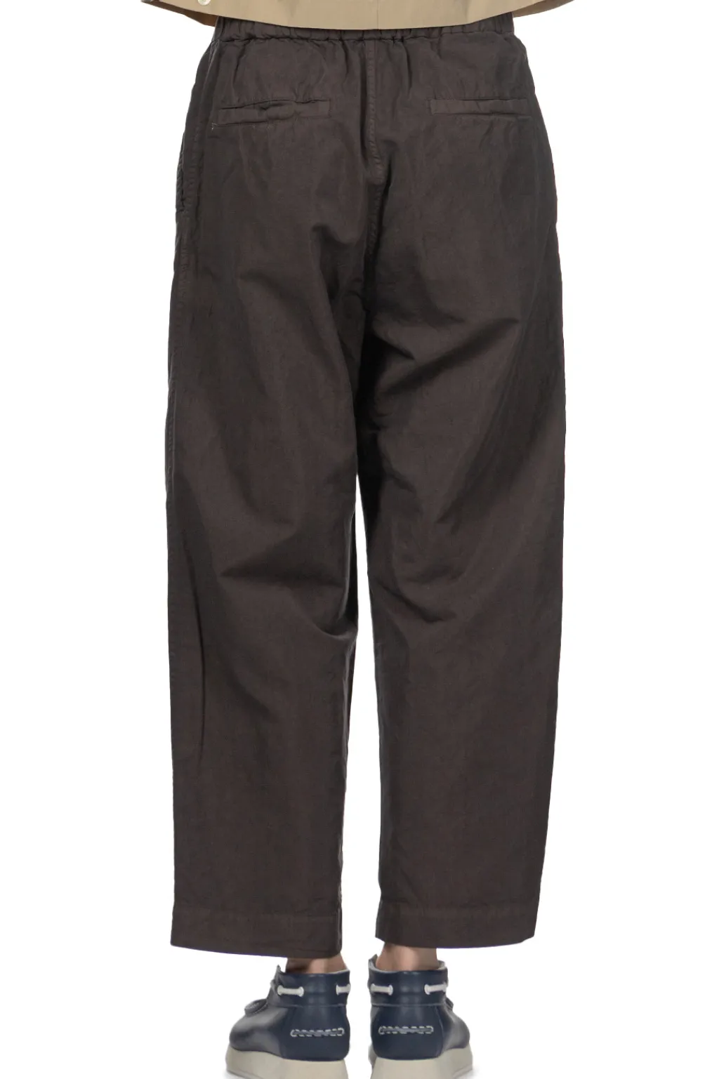 Clearance TOUJOURS Easy Field Trousers - Charcoal Brown