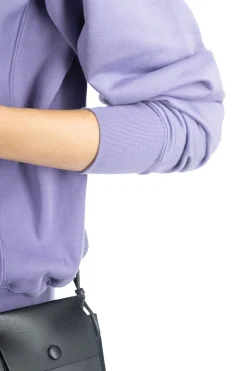 Hot AURALEE ELASTIC HIGH GAUGE SWEAT Pullover - Purple