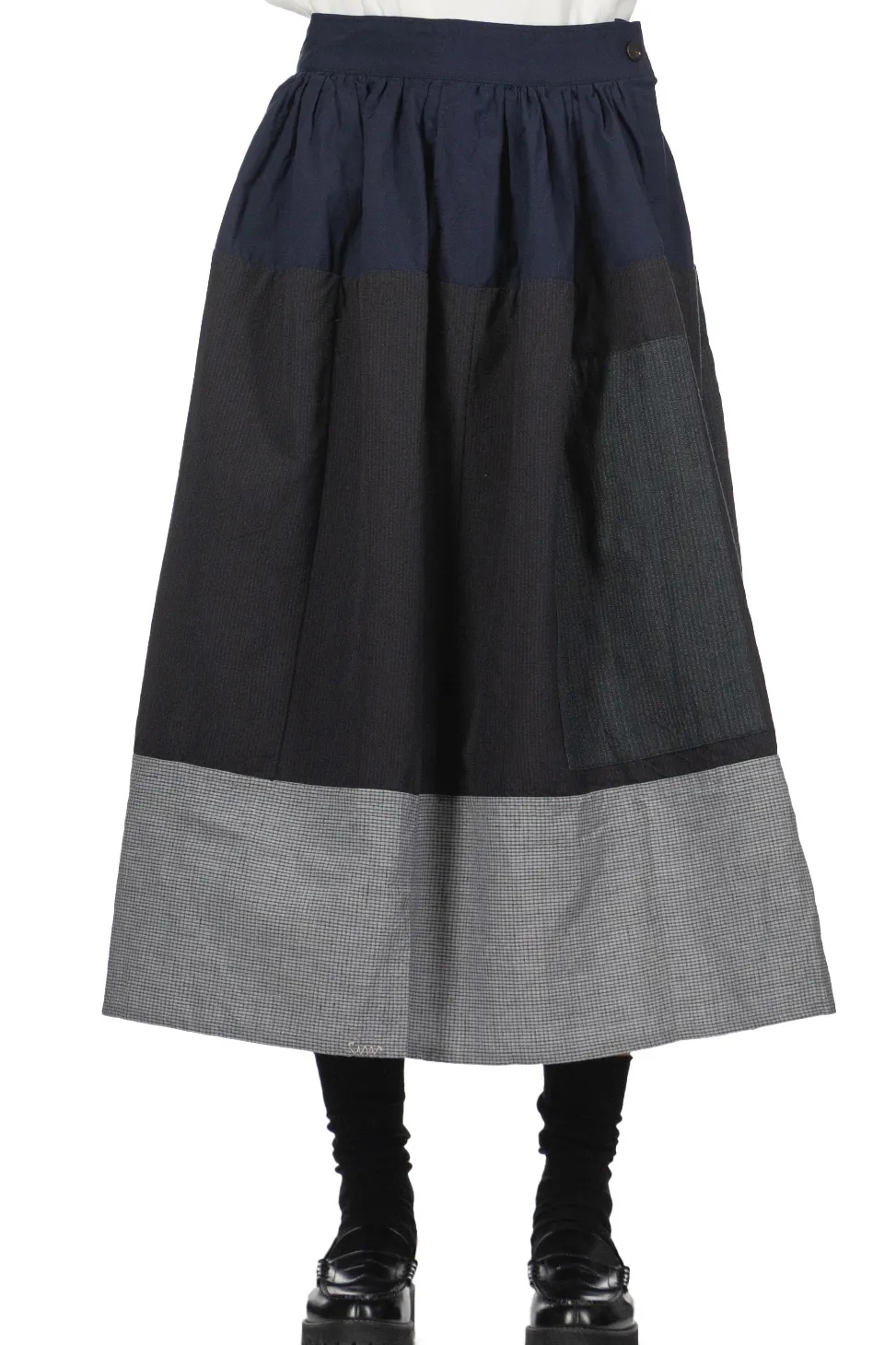 Clearance Visvim Elevation Skirt Santome PW W - Navy