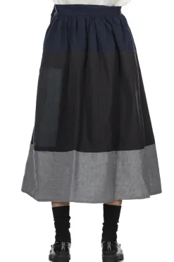 Clearance Visvim Elevation Skirt Santome PW W - Navy