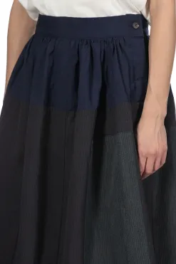 Clearance Visvim Elevation Skirt Santome PW W - Navy