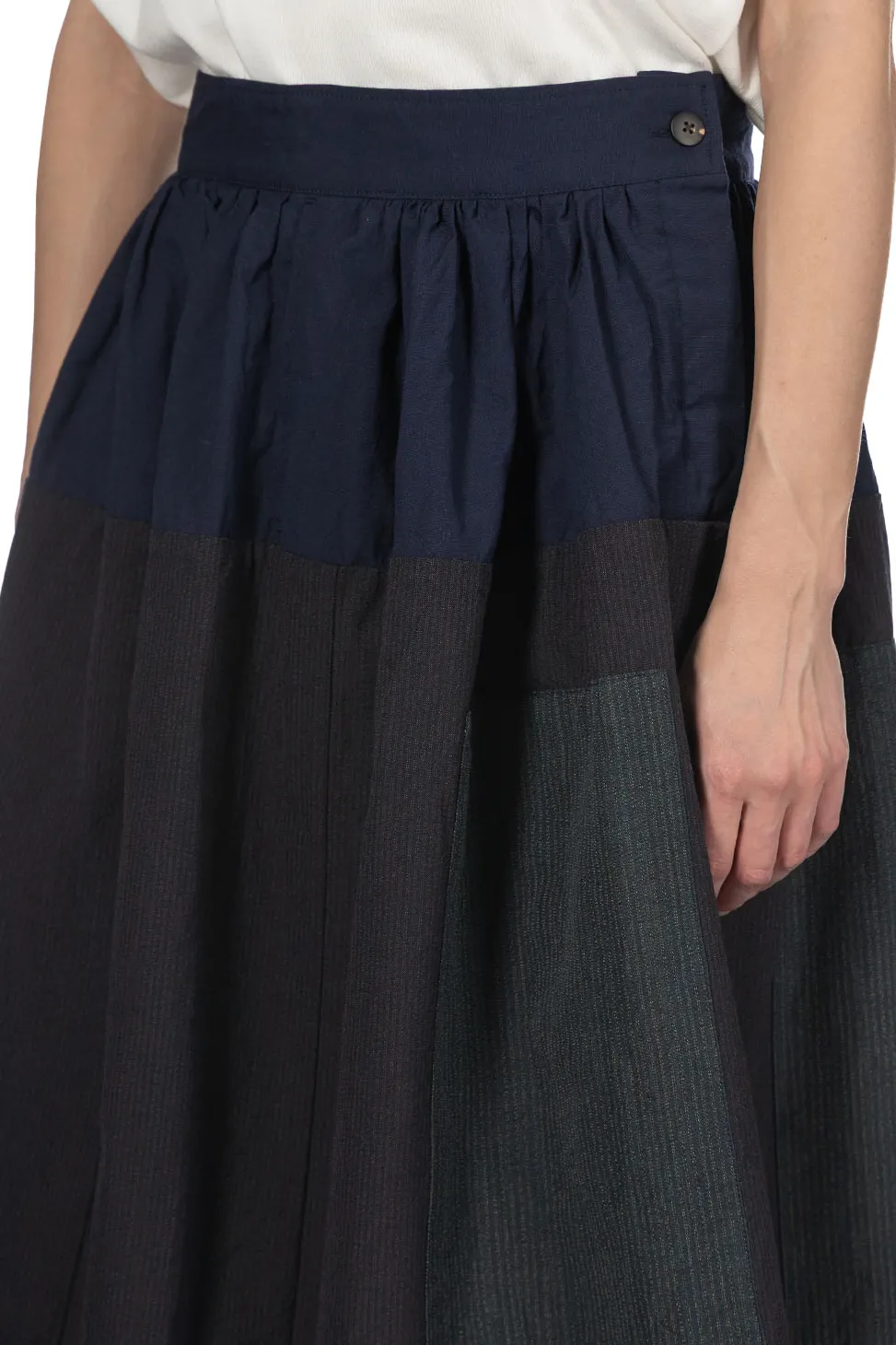 Clearance Visvim Elevation Skirt Santome PW W - Navy