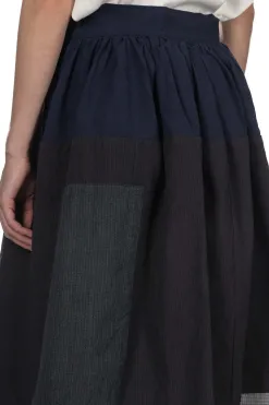 Clearance Visvim Elevation Skirt Santome PW W - Navy