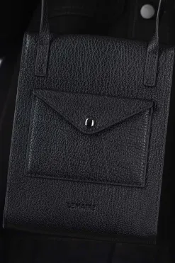 Clearance LEMAIRE Enveloppe with Strap - Black