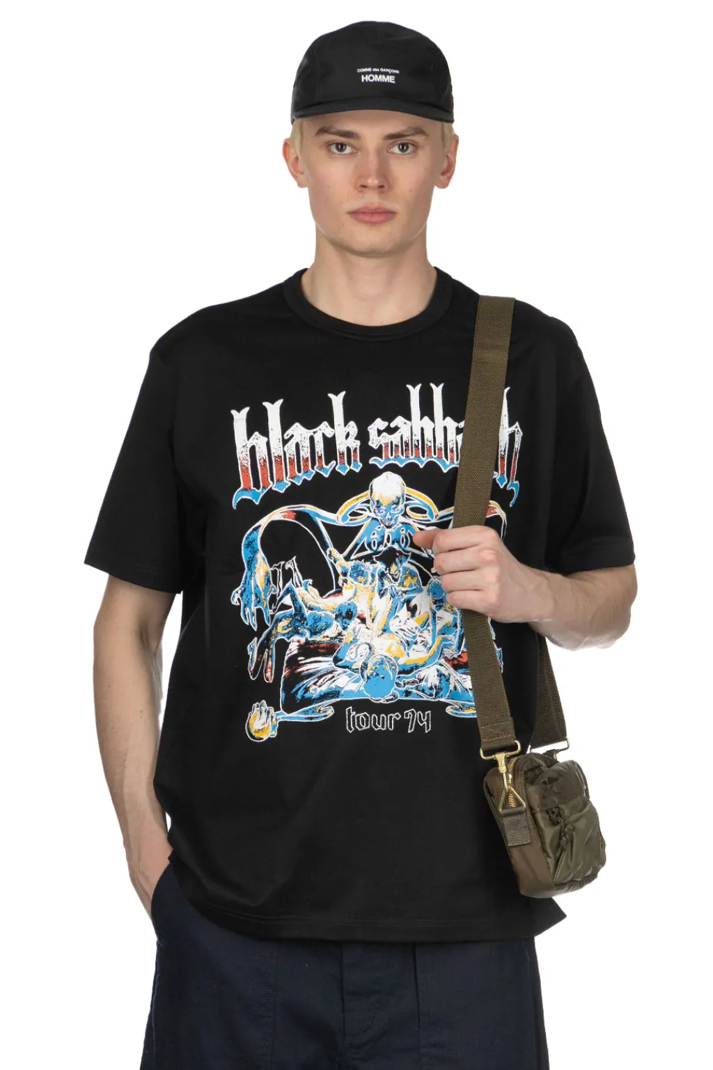 Online Junya Watanabe MAN eYe Black Sabbath T-Shirt - Black