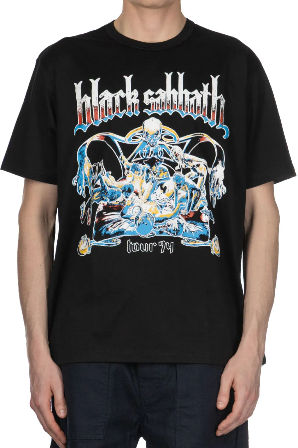 Online Junya Watanabe MAN eYe Black Sabbath T-Shirt - Black