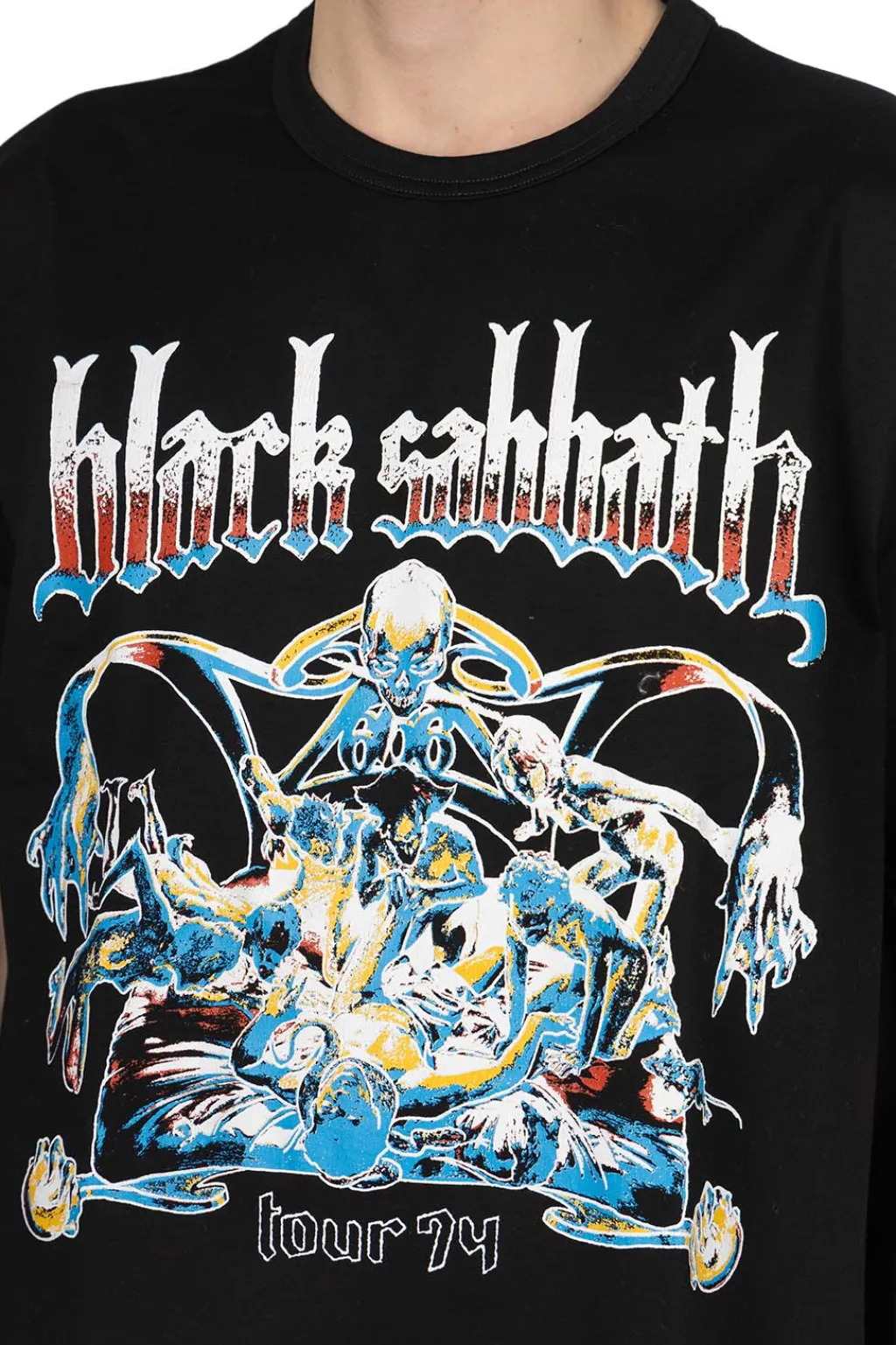 Online Junya Watanabe MAN eYe Black Sabbath T-Shirt - Black