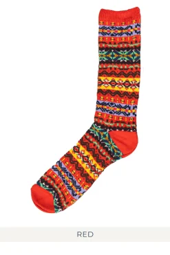 Best Anonymous Ism Fairisle Crew Socks - 4 Colors