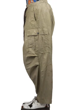 Sale Kapital Fast Dry Twill EASY JUMBO Cargo Pants - Khaki
