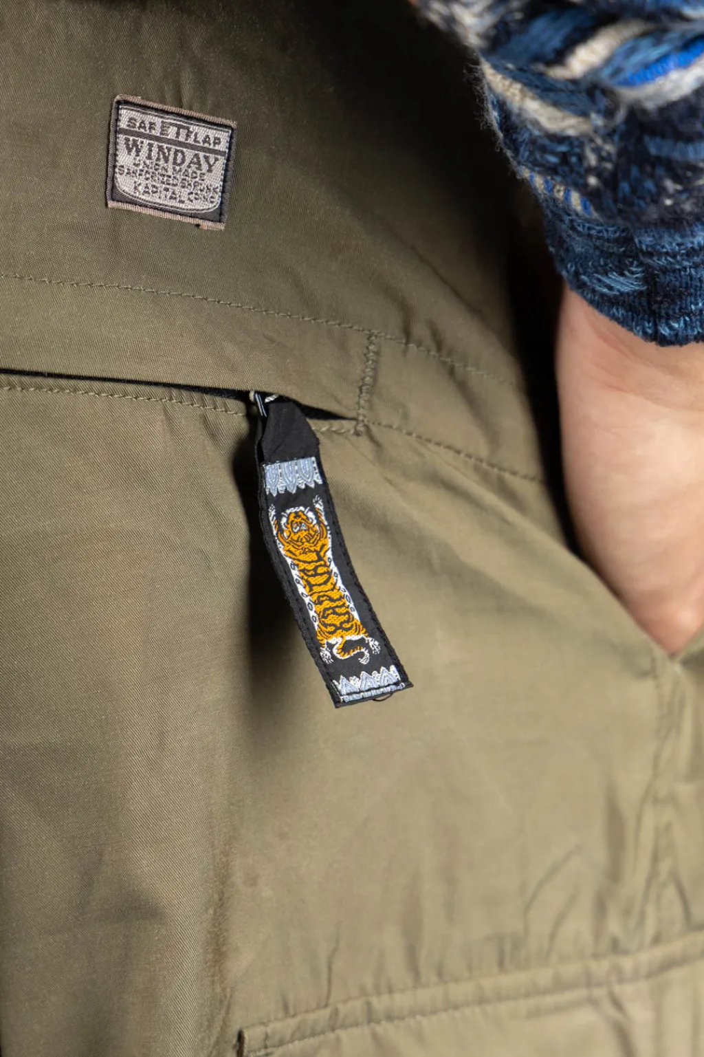 Sale Kapital Fast Dry Twill EASY JUMBO Cargo Pants - Khaki