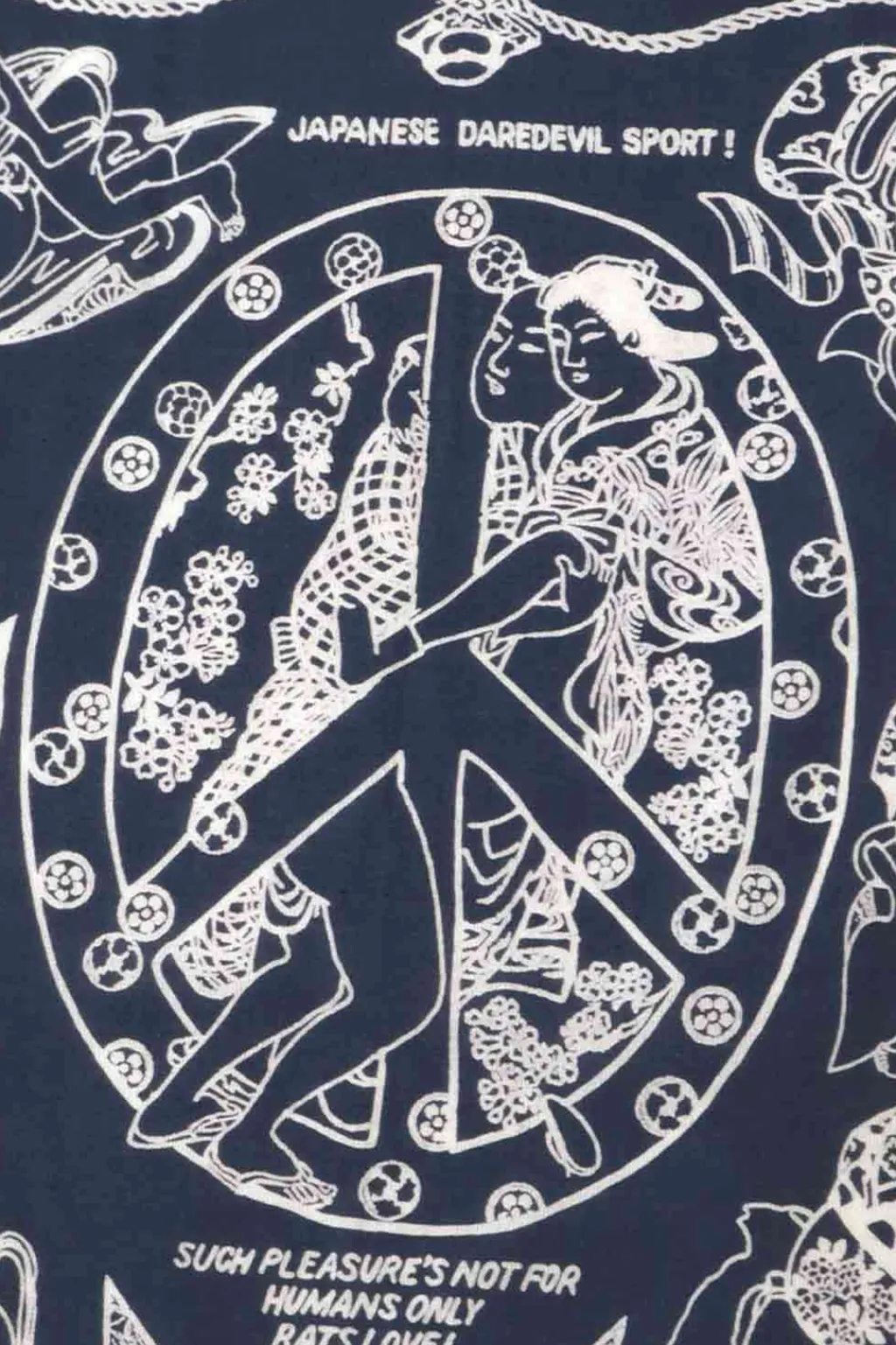 Fashion Kapital Fastcolor Selvedge Bandana - YOBAI - Navy