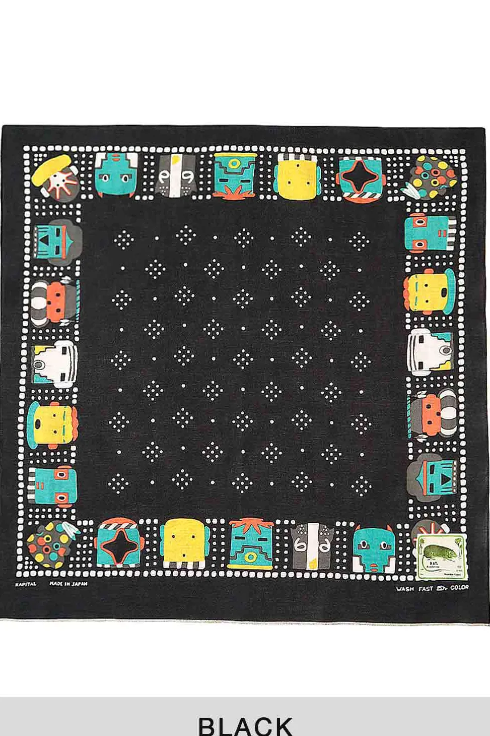 New Kapital Fastcolor Selvedge Bandana (NADESHIKO-Champetre) - 4 Colors