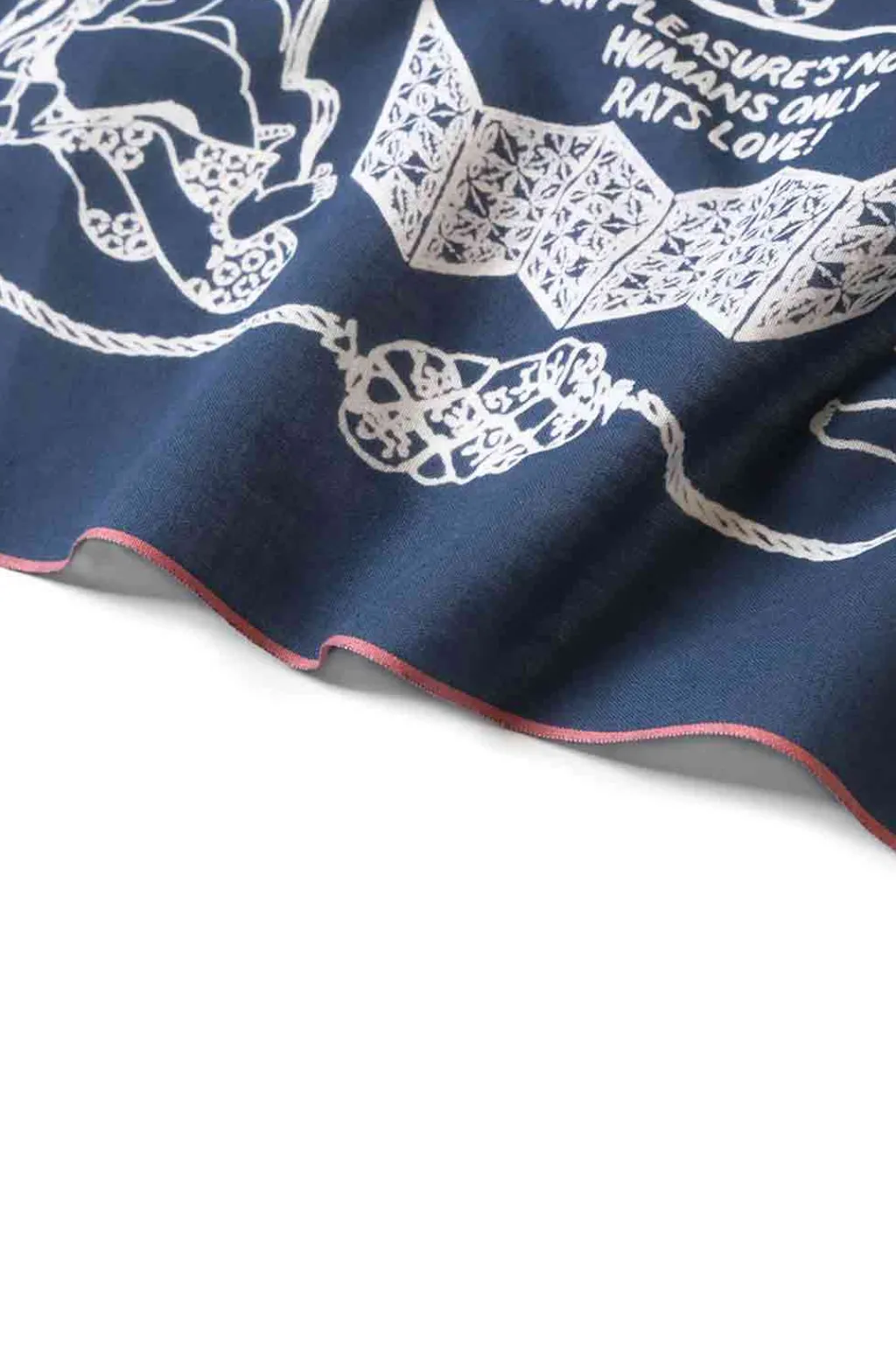 Fashion Kapital Fastcolor Selvedge Bandana - YOBAI - Navy