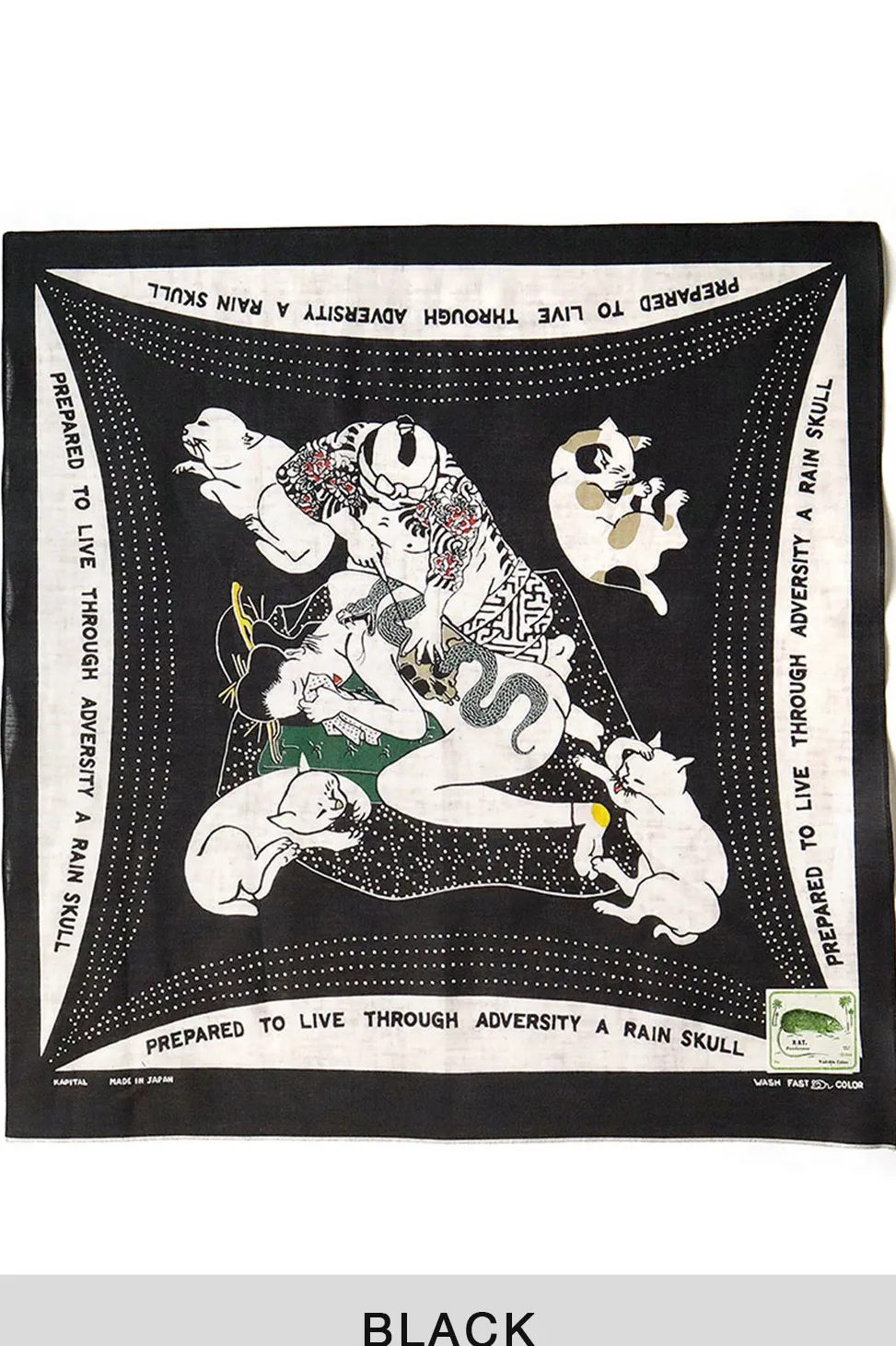 Online Kapital Fastcolor Selvedge Bandana (KACHINA) - 3 Colors